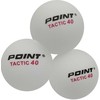 Piłeczki stalo teniso Point Tactic balta 10 vnt