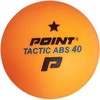 Piłeczki stalo teniso Point Tactic geltona 10 vnt.