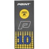 Piłeczki stalo teniso Point Zero oranžinė 10 vnt.