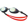 Plaukimo akiniai Nike Os Chrome Mirrored juoda-raudona NESSD125-710