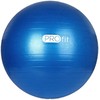 Profit gimnastikos kamuolys 75 cm mėlynas su pompa DK 2102