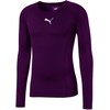 Puma LIGA Baselayer LS vyriški marškinėliai violetiniai 655920 10 (M)