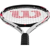 Rakieta do tenisa ziemnego Wilson Fusion XL TNS RKT 2 4 1/4 balta ir-raudona-juoda WR199110U2