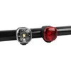 SILIKONINIŲ LED DVIRAČIO ŽIBINTŲ RINKINYS PRIEKINIS GALINIS DUNLOP 346199