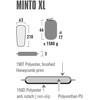 Savaime pripučiamas kilimėlis High Peak Minto XL, 210x63x3, juodas (41117)