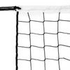 Domeks turnyrinis tinklinio tinklas 9,5 m x 1 m juodas