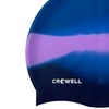 Plaukimo kepuraitė silikonowy Crowell Multi Flame mėlyna-violetinė kol.21