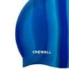 Plaukimo kepuraitė silikonowy Crowell Multi Flame mėlyna kol.13