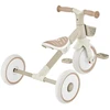 GLOBBER mokomasis triratukas Learning Trike, 2in1 Plus, kokosinis, 737-466