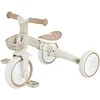 GLOBBER mokomasis triratukas Learning Trike, 3in1 Plus, kokosinis, 738-466