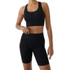 Šortai moterims 4F FNK F087 tamsiai juoda 4FWSS26TFSTF087 20S (M/L)