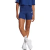 Šortai moterims adidas Essentials 3-Stripes High Waisted Biker mėlyna JE1225 (S)