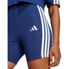 Šortai moterims adidas Essentials 3-Stripes High Waisted Biker mėlyna JE1225 (S)