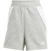 Šortai moterims adidas Tiro 24 Sweat szaro-balta IR9327 (S)