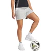Šortai moterims adidas Tiro 24 Sweat szaro-balta IR9327 (S)