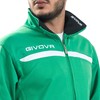 Carruzzo Dres Givova Tuta Givova One zielono-juoda TT012 1310 L