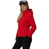 Striukė narciarska damska 4F F1221 raudona 4FWAW26TTJAF1221 62S (2XL)