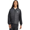Vyriška adidas Essentials Climawarm hibridinė pūkinė striukė su gobtuvu, juoda KA5251