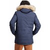 Striukė vyriška adidas Parka Hooded Fur tamsiai mėlyna IK0552 (2XL)