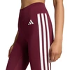 Tamprės moterims adidas Optime Essentials Workout 3-Stripes 7/8 bordo spalvos KT3772 (XL)