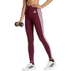 Tamprės moterims adidas Optime Essentials Workout 3-Stripes 7/8 bordo spalvos KT3772 (XL)