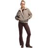 Tamprės moterims Puma Ess High-Waist Flared ruda 631542 33 (L)