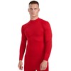 Termo marškinėliai vyriška 4F M224 ciemna czerwień 4FWAW25USEAM224 61S (L/XL)
