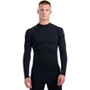 Termo marškinėliai vyriška 4F M224 tamsiai juoda 4FWAW25USEAM224 20S (2XL/3XL)
