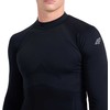 Termo marškinėliai vyriška 4F M224 tamsiai juoda 4FWAW25USEAM224 20S (2XL/3XL)