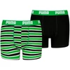 Trumpikės vaikams Puma Everyday Striped 2 pak zielono-juoda 938970 03 (164cm)