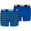 Trumpikės vaikams Puma Everyday Striped 2 pak mėlyna-juoda 938970 04 (140cm)