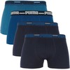 Trumpikės vyrams Puma Brand Elastic 4pak tamsiai mėlyna/mėlyna 938197 02 (L)