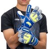 Vartininko pirštinės 4Keepers Champ VII HB Junior mėlyna-žalia fluo (5)