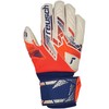 Reusch Attrakt Sidabrinis Junior futbolo vartininko pirštinės oranžinės mėlynos - 6