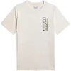 Vyriški marškinėliai 4F M2665 kreminė 4FWSS26TTSHM2665 12S (2XL)