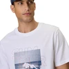 Vyriški marškinėliai 4F M2783 balta 4FWSS26TTSHM2783 10S (XL)