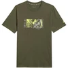 Vyriški marškinėliai 4F M2823 khaki 4FWSS26TTSHM2823 43S (M)