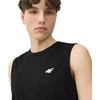 Vyriški marškinėliai 4F M362 3pak juoda, mėlyna, grafito 4FWSS26TSLEM362 90S (2XL)