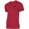 Vyriški marškinėliai 4F M4215 ciemna czerwień 4FWSS26TTSHM4215 61S (2XL)