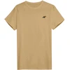 Vyriški marškinėliai 4F M4484 smėlio sp. 4FWSS26TTSHM4484 83S (4XL)
