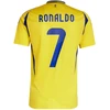 Vyriški marškinėliai adidas Al Nassr FC 24/25 Ronaldo Home geltona JP0459 (M)
