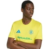 Vyriški marškinėliai adidas Brazil 26 Jersey geltona KH2307 (M)
