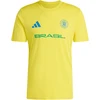 Vyriški marškinėliai adidas Brazil 26 Jersey geltona KH2307 (M)
