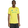 Vyriški marškinėliai adidas Brazil 26 Jersey geltona KH2307 (M)