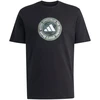 Vyriški marškinėliai adidas Camo Circle Graphic juoda KC7165 (S)