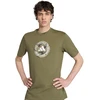 Vyriški marškinėliai adidas Camo oliwkowa KC7164 (L)