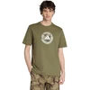 Vyriški marškinėliai adidas Camo oliwkowa KC7164 (L)