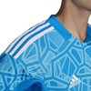 Vyriški marškinėliai adidas Condivo 22 Goalkeeper Jersey Short Sleeve mėlyna HB1623 (XL)