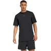 Vyriški marškinėliai adidas D4T PrimeLift 3 Stripes juoda KE9937 (XL)