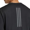 Vyriški marškinėliai adidas D4T PrimeLift 3 Stripes juoda KE9937 (XL)